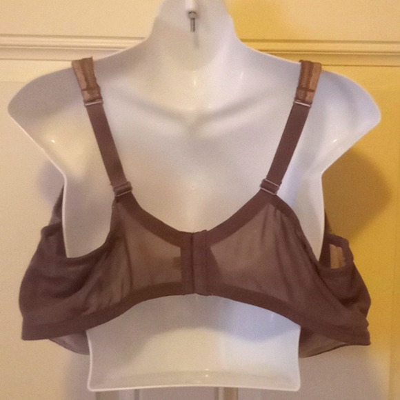 Cacique Taupe Lightly Lined Balconet Bra- 46DD - Picture 6 of 13